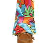 GP84393 – Hippie Retro 60s 70s Karneval Flowy Fashion – Größe: 14 - 16 Jahre, 46 - 48 (S) – Farbe: Mehrfarbig