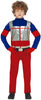 GP77358 – Superhelden Abenteuerfigur Kinderkostüm – Größe: 110/116 – Farbe: Rot