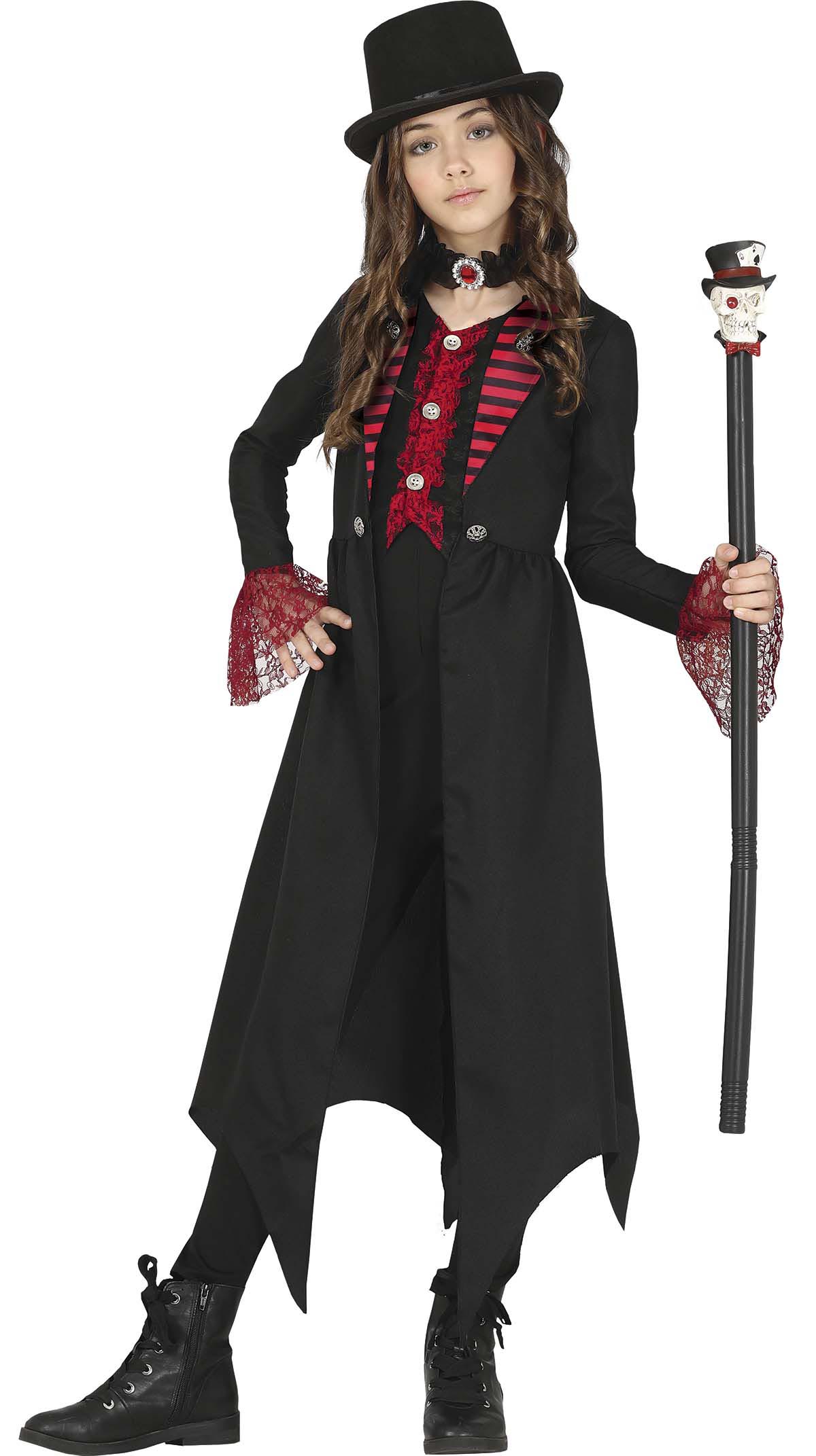 GP77370 – Magischer Zirkusdirektor Cape Hut – Größe: 128/134 – Farbe: Schwarz