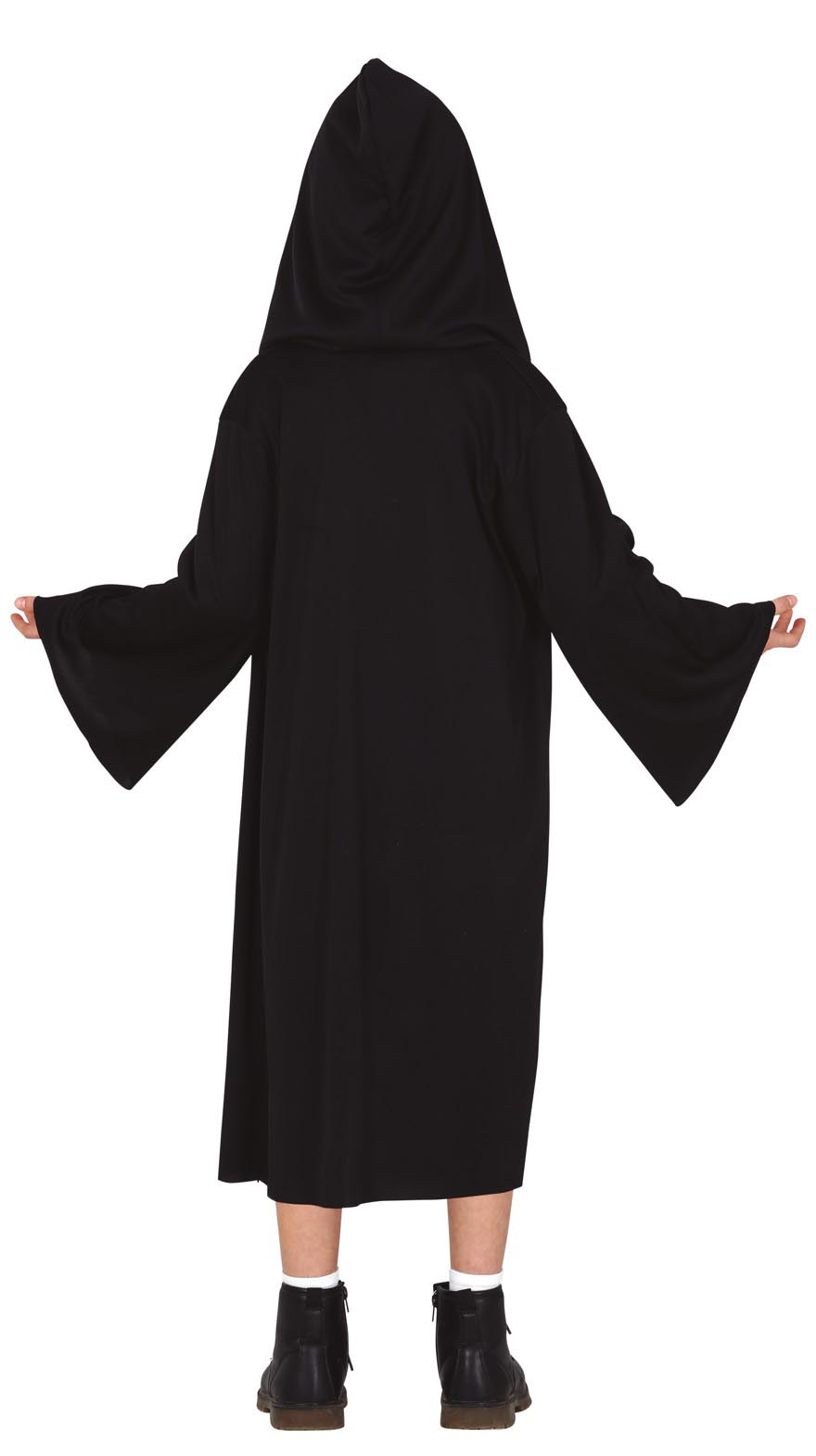 GP77376 – Magische Studenten Gewand Hexe – Größe: 128/134 – Farbe: Schwarz