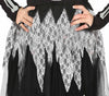 GP77391 – Halloween Skelettgespenst Kostüm Mädchen – Größe: 128/134 – Farbe: Schwarz