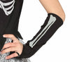GP77391 – Halloween Skelettgespenst Kostüm Mädchen – Größe: 140/146 – Farbe: Schwarz