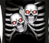 GP77394 – Halloween Sensenmann Kostüm Dunkler – Größe: 110/116 – Farbe: Schwarz