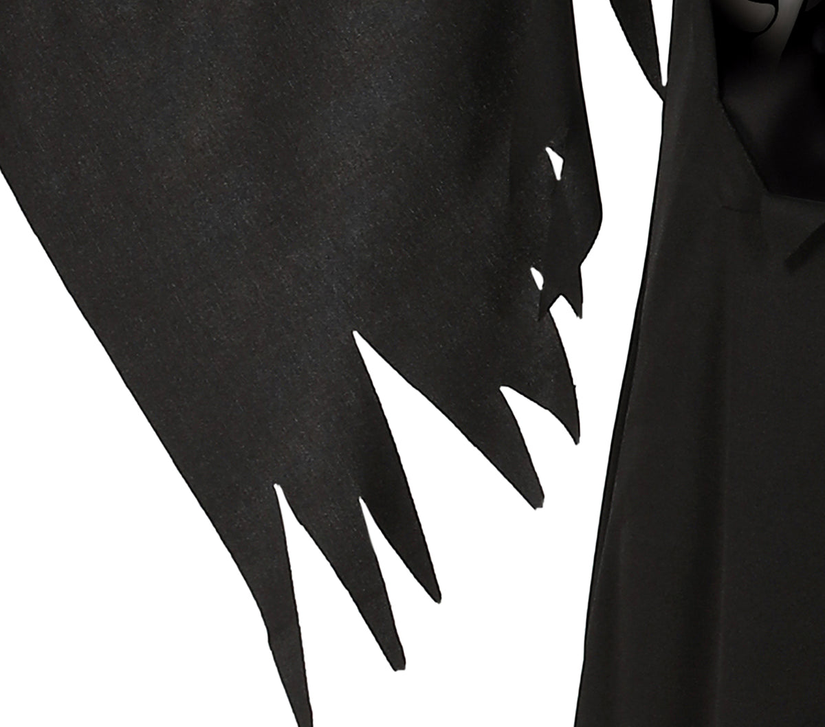 GP77394 – Halloween Sensenmann Kostüm Dunkler – Größe: 110/116 – Farbe: Schwarz