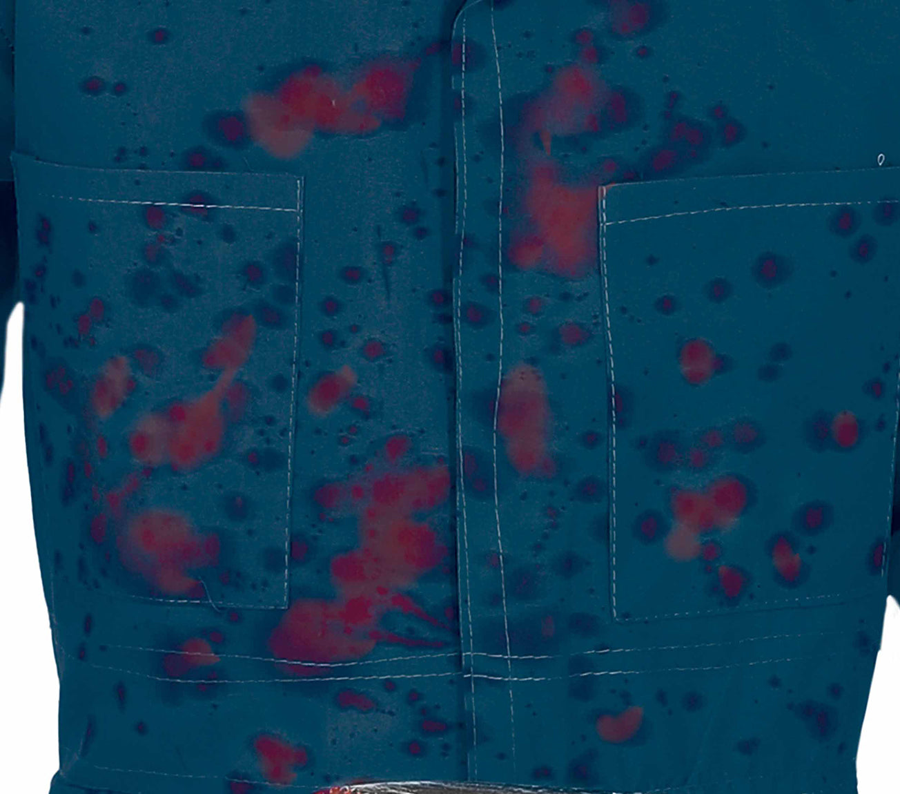 GP77406 – Halloween Arbeiter Jumpsuit Klempner – Größe: 110/116 – Farbe: Blau
