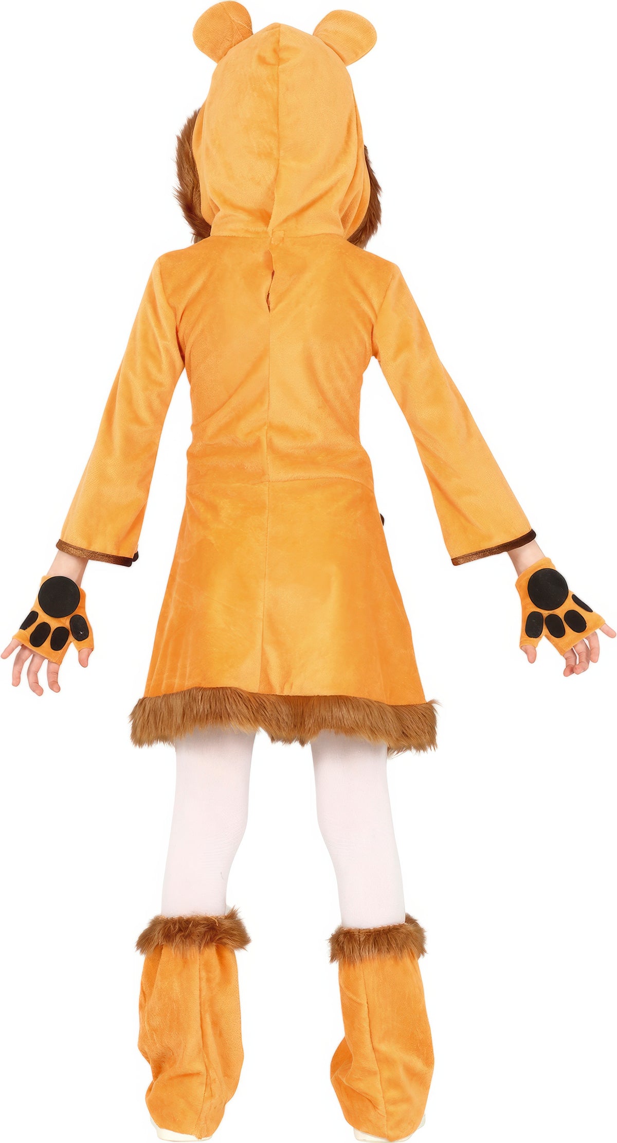 GP77409 – Löwin Majestätisches Kostüm Tierwelt – Größe: 110/116 – Farbe: Orange