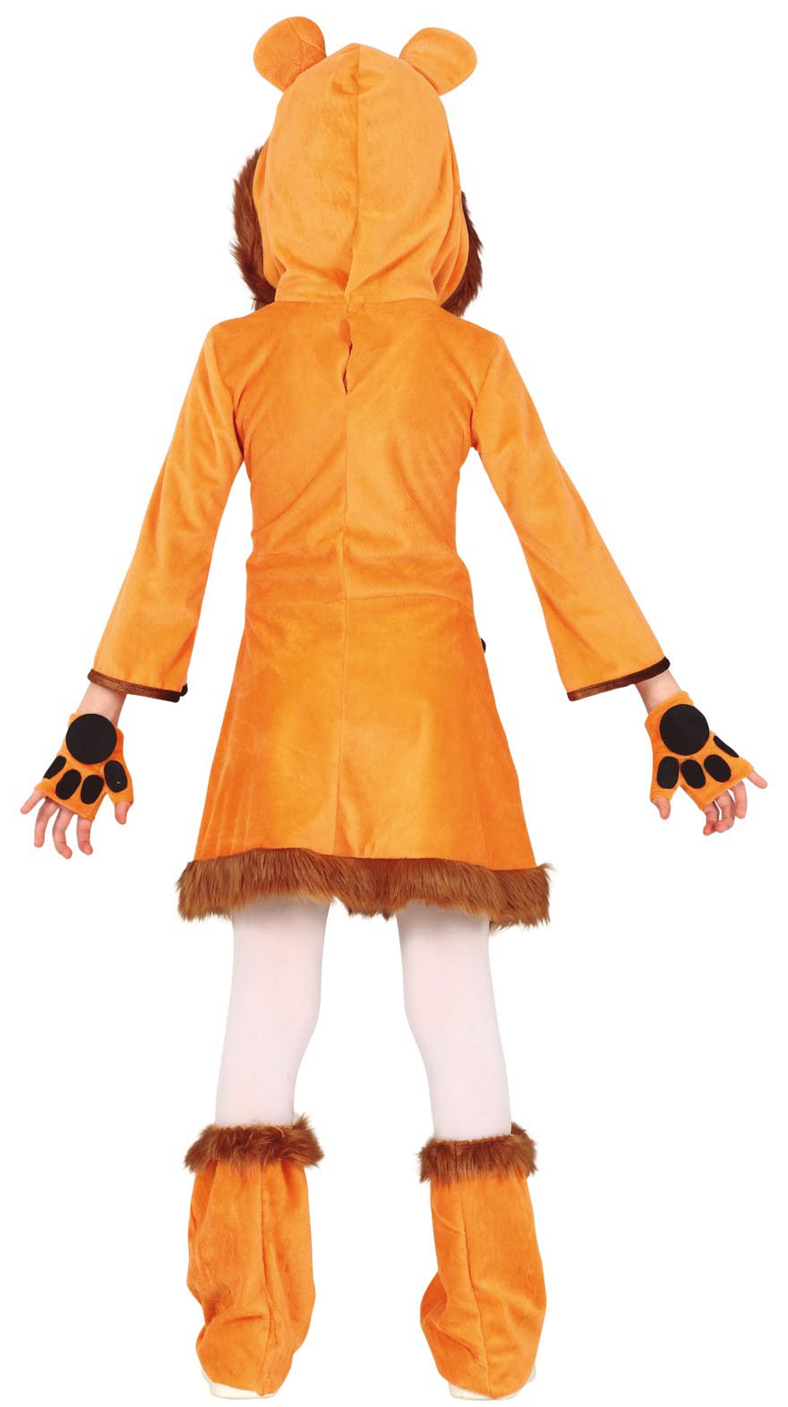 GP77409 – Löwin Majestätisches Kostüm Tierwelt – Größe: 140/146 – Farbe: Orange