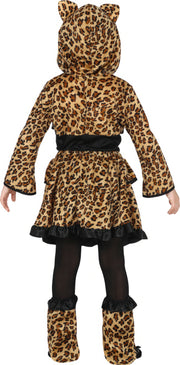 Leoparden Kostüm für Mädchen mit Kapuze, Bild 2