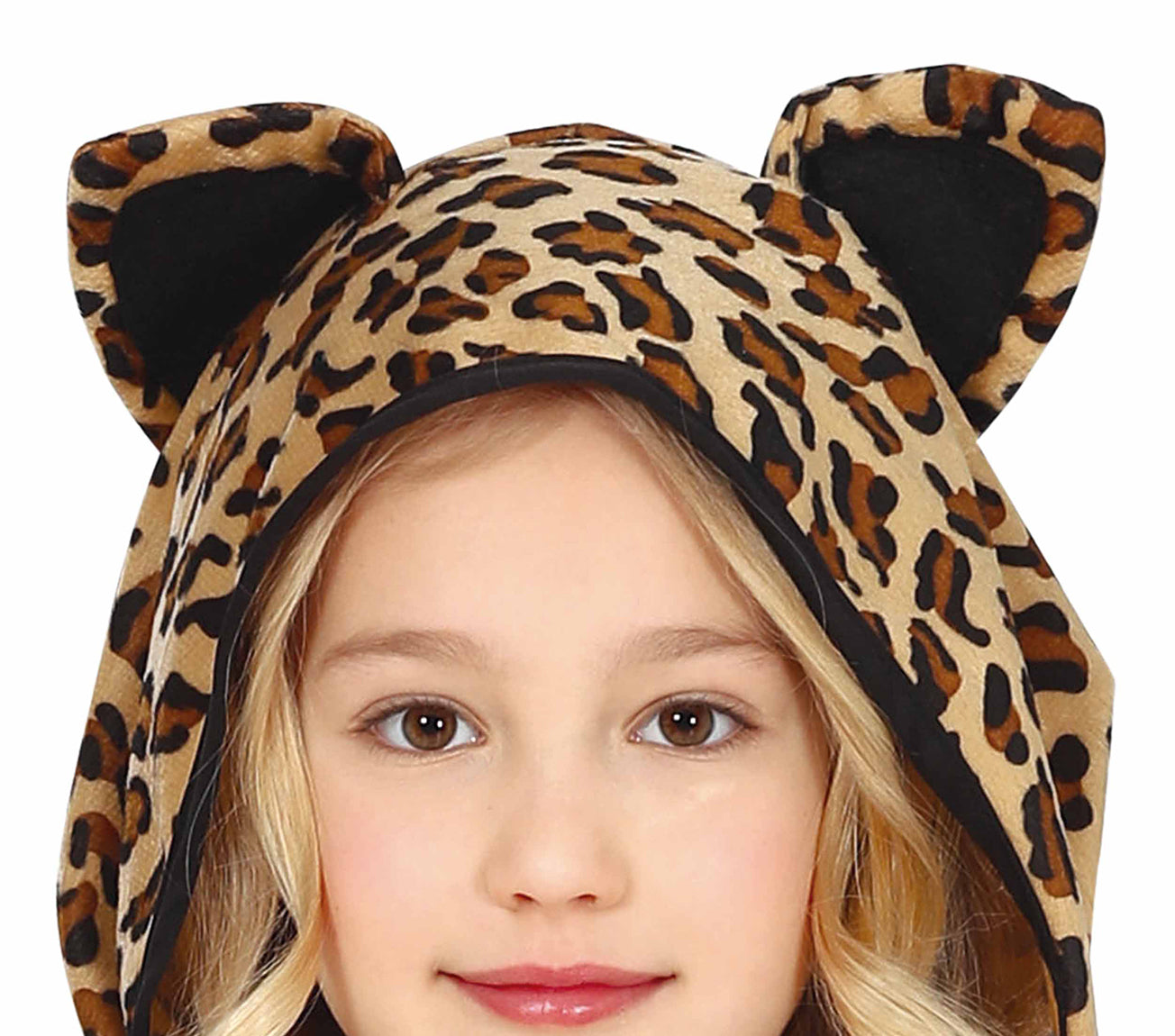 GP77412 – Leopard Abenteuer Karneval – Größe: 110/116, 128/134, 140/146 – Farbe: Braun