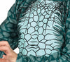 GP77421 – Dinosaurier Kostüm Kinder Faschingsanzug – Größe: 128/134 – Farbe: Grün