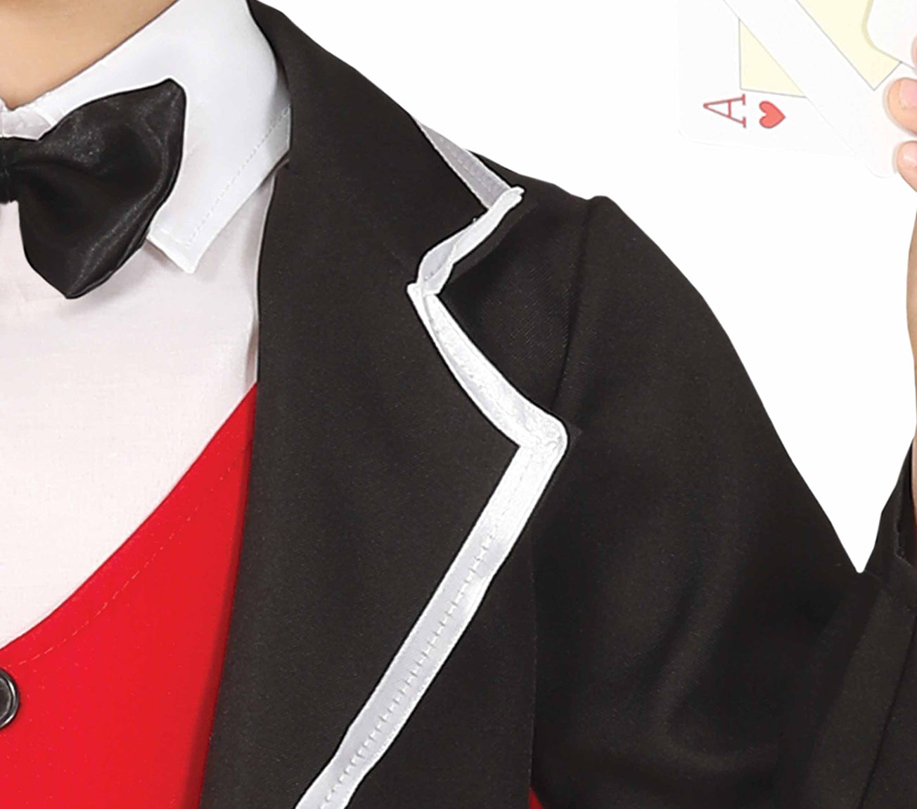 GP77424 – Magier Kostüm Klassische Bühnenzauberer – Größe: 128/134 – Farbe: Schwarz