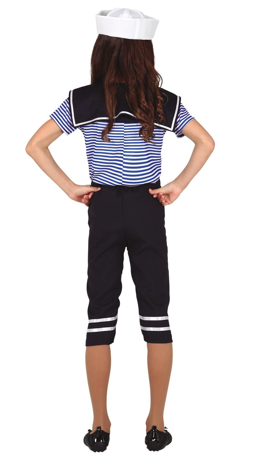 GP77449 – Matrose Abenteuer Seeuniform Kinder Maritimer – Größe: 110/116 – Farbe: Blau