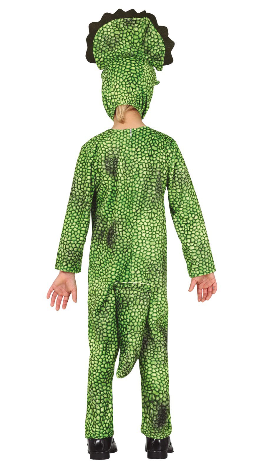 GP77452 – Dinosaurier Abenteuer Karneval Tierkostüm – Größe: 98/104 – Farbe: Grün, Ansicht 2
