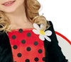 GP77472 – Marienkäfer Kostüm Karneval Kinder Antennen – Größe: 98/104 – Farbe: Rot