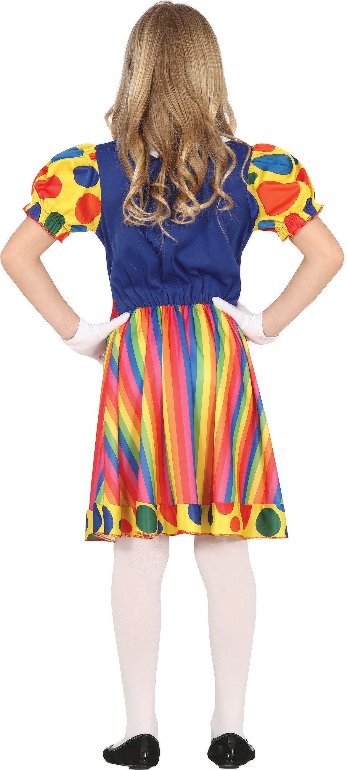 GP77499 – Clown Karneval Maßgeschneidertes Lachen – Größe: 110/116 – Farbe: Mehrfarbig