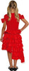 GP77529 – Clownschelm Bunter Grinsekatze Party – Größe: 110/116 – Farbe: Rot