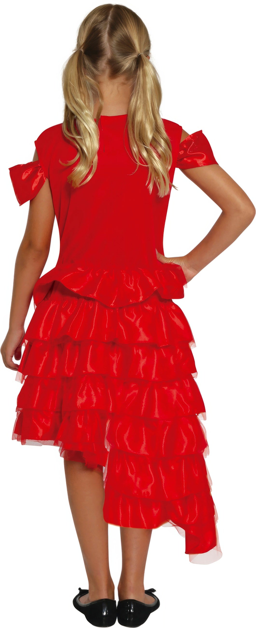 GP77529 – Clownschelm Bunter Grinsekatze Party – Größe: 128/134 – Farbe: Rot