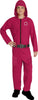 GP79443 – Film Held Kostüm Karneval Hoodie – Größe: 14 - 16 Jahre – Farbe: Pink