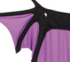 GP77551 – Fledermaus Halloween Tunika Kostüm Kinder – Größe: 140/146 – Farbe: Schwarz