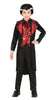 GP77553 – Vampir Halloween Kostüm Kinder Edle – Größe: 110/116 – Farbe: Schwarz