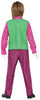 GP77559 – Narrenkönig Kostüm Kinder Halloween – Größe: 98/104 – Farbe: Pink
