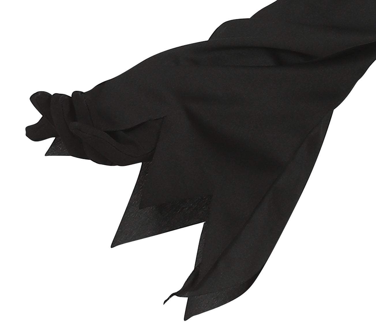GP77567 – Halloween Geistercape Mit Kapuze Tunika – Größe: 110/116 – Farbe: Schwarz