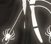 GP77570 – Spinnen Halloween Kostüm Poncho – Größe: 110/116 – Farbe: Schwarz