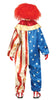 GP77579 – Clown Amerika Halloween Grusel Stars – Größe: 110/116 – Farbe: Blau