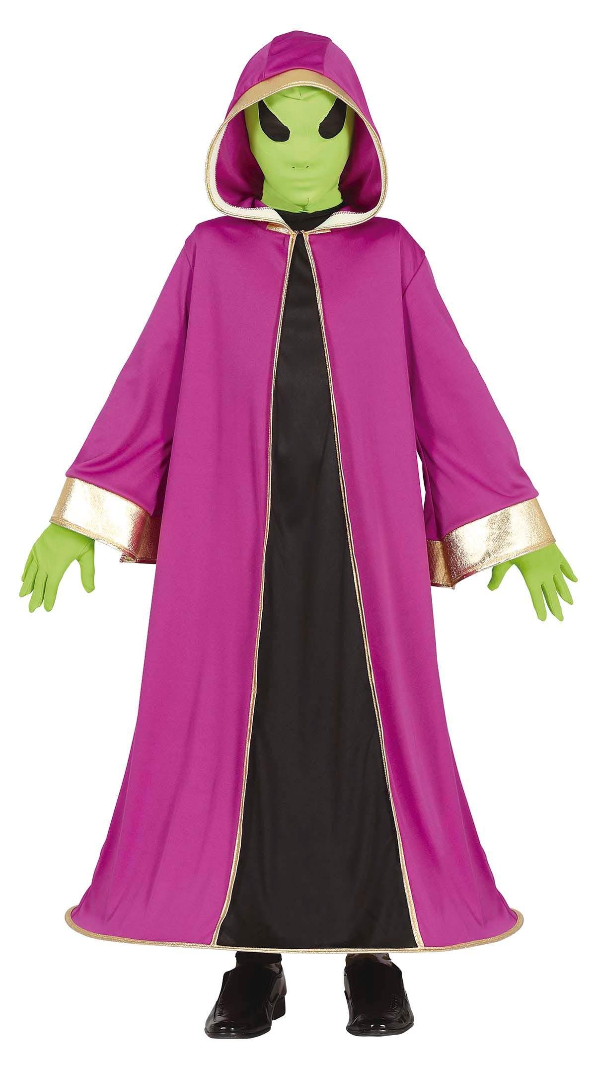 GP77589 – Alienkostüm Galaktisches Wesen – Größe: 128/134 – Farbe: Lila
