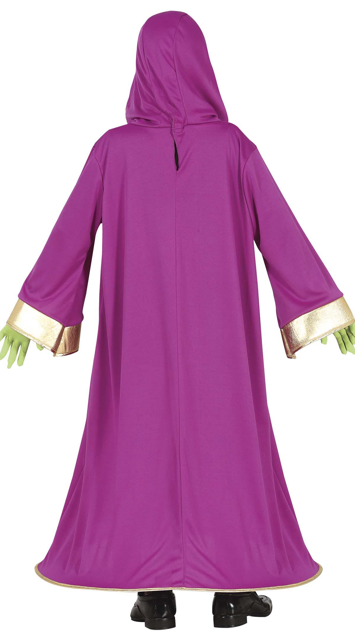 GP77589 – Alienkostüm Galaktisches Wesen – Größe: 128/134 – Farbe: Lila