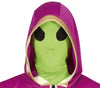 GP79503 – Alien Für Halloween Grusel Event – Größe: 14 - 16 Jahre – Farbe: Lila