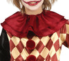 GP77596 – Clown Halloween Kostüm Gruseliger Axt Clown – Größe: 140/146 – Farbe: Grau