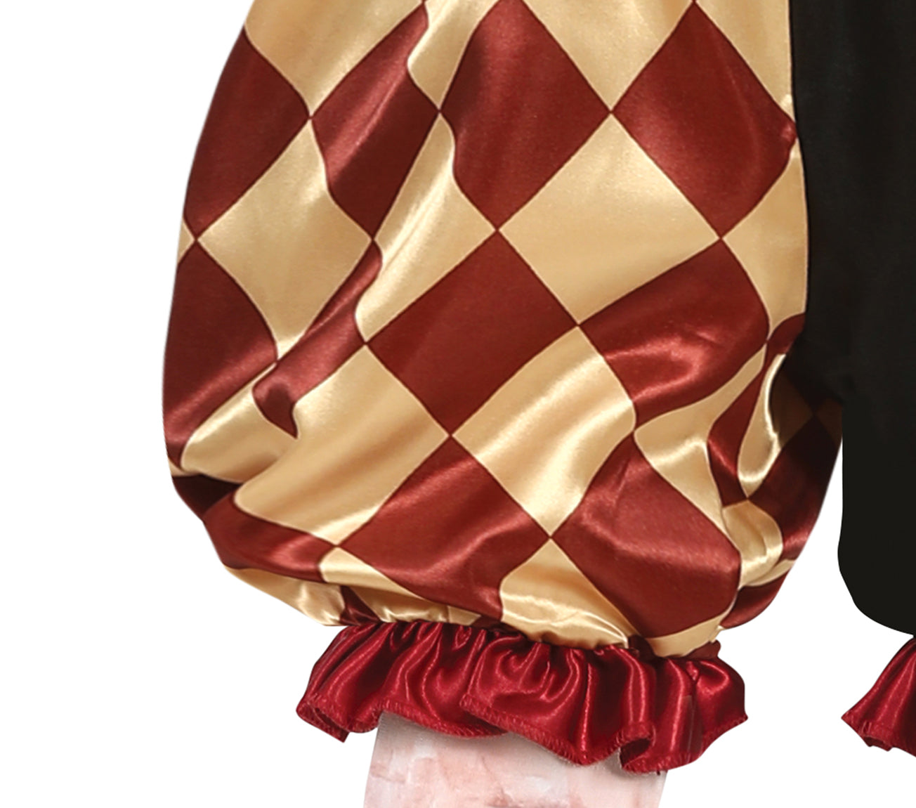 GP77596 – Clown Halloween Kostüm Gruseliger Axt Clown – Größe: 140/146 – Farbe: Grau