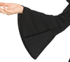 GP77603 – Halloween Schwarz Gotische Zauberin Tunika – Größe: 110/116 – Farbe: Schwarz