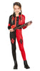 GP77607 – Harlekin Clown Kostüm Bösewicht – Größe: 98/104 – Farbe: Rot