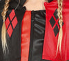 GP77607 – Harlekin Clown Kostüm Bösewicht – Größe: 128/134 – Farbe: Rot