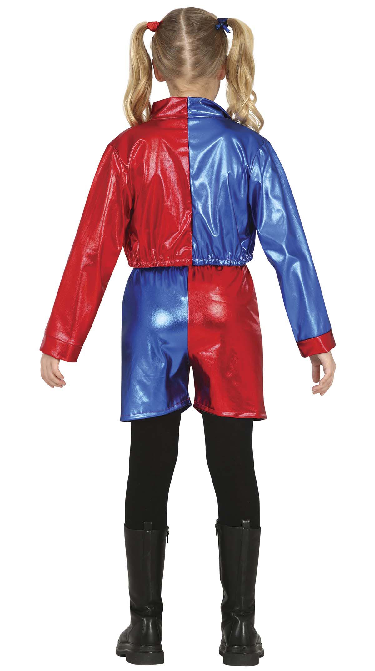 GP77612 – Clown Abenteuerfigur Cartoon Hero – Größe: 128/134 – Farbe: Blau