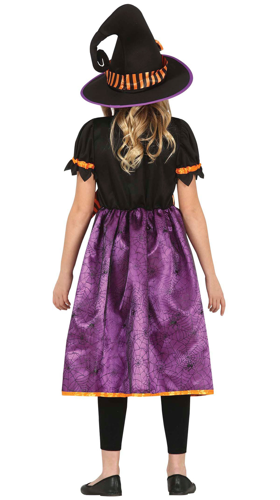 GP77616 – Hexe Magie Kostüm Zauberhaftes Kleid – Größe: 98/104 – Farbe: Lila, Ansicht 2