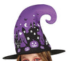 GP77620 – Hexe Halloween Kostüm Zauberhut – Größe: 140/146 – Farbe: Lila