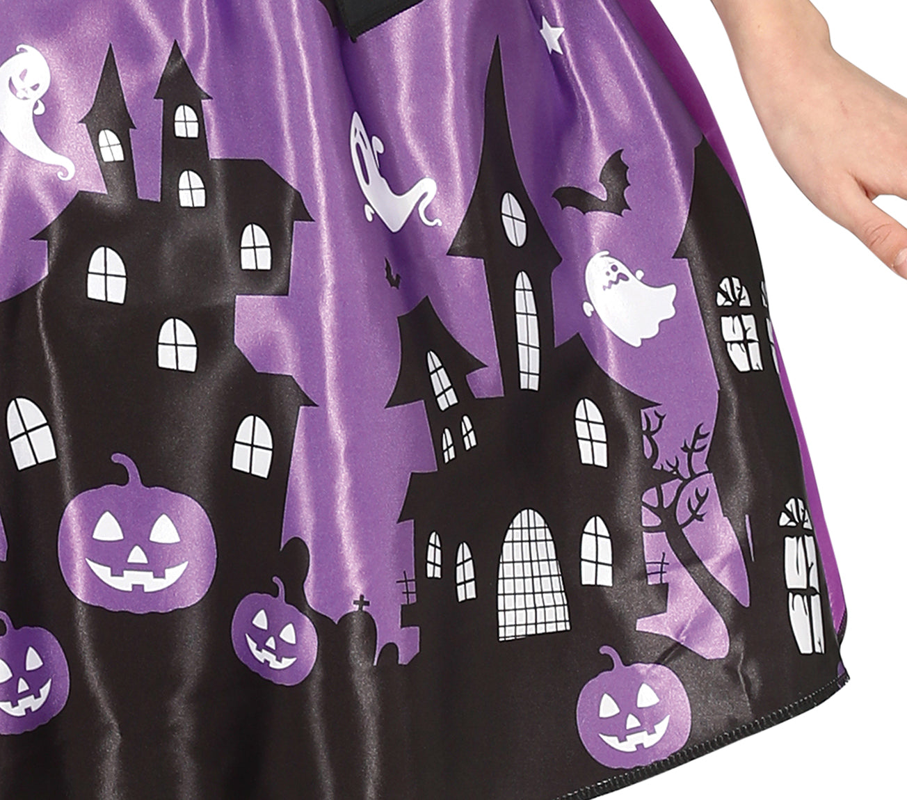 GP77620 – Hexe Halloween Kostüm Zauberhut – Größe: 140/146 – Farbe: Lila