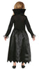 GP77624 – Vampir Halloween Kleid Kind Schwarzer Umhang – Größe: 98/104 – Farbe: Schwarz