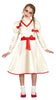GP77629 – Puppe Hexenspuk Halloween Kleid – Größe: 110/116 – Farbe: Weiß