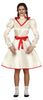 GP79561 – Halloween Puppe Grusel Kostüm Kleid – Größe: 14 - 16 Jahre – Farbe: Weiß