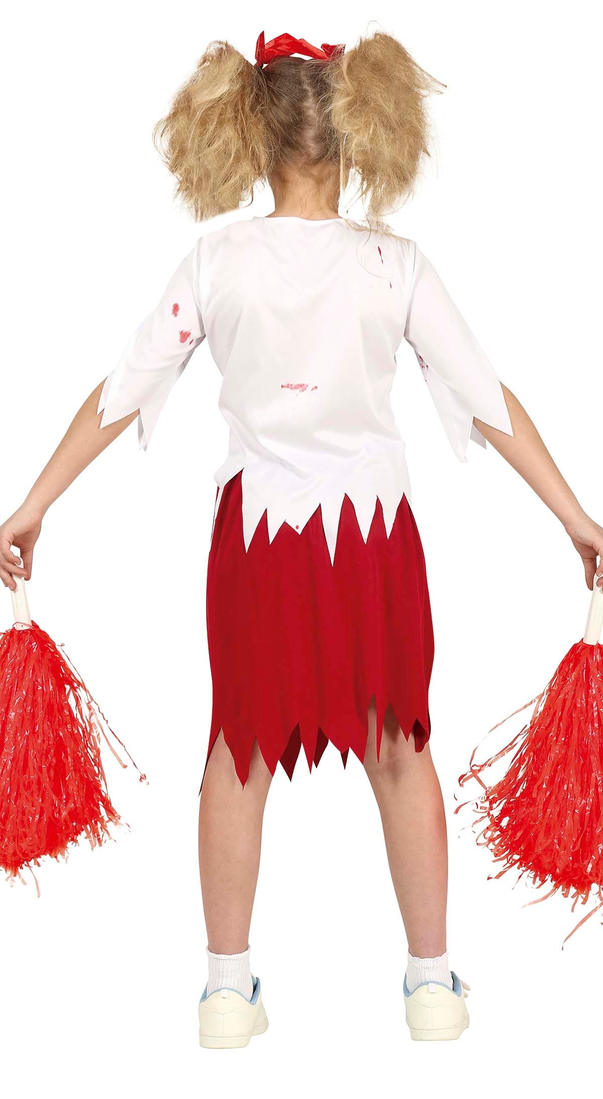 GP77633 – Zombie Cheerleader Halloween Kostüm – Größe: 140/146 – Farbe: Weiß