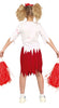 GP77633 – Zombie Cheerleader Halloween Kostüm – Größe: 140/146 – Farbe: Weiß