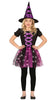 GP77637 – Hexe Magisches Kleid Fantasie Halloween – Größe: 98/104 – Farbe: Schwarz