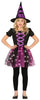 GP77637 – Hexe Magisches Kleid Fantasie Halloween – Größe: 140/146 – Farbe: Schwarz