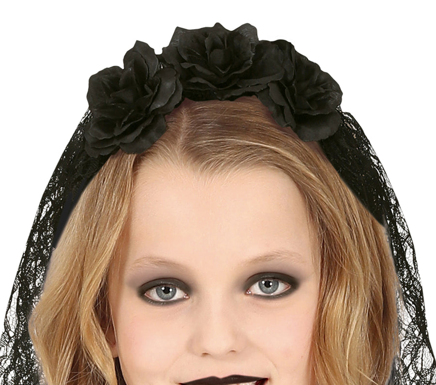 GP77645 – Halloween Skelett Tänzerin Kostüm – Größe: 110/116 – Farbe: Schwarz, Ansicht 2