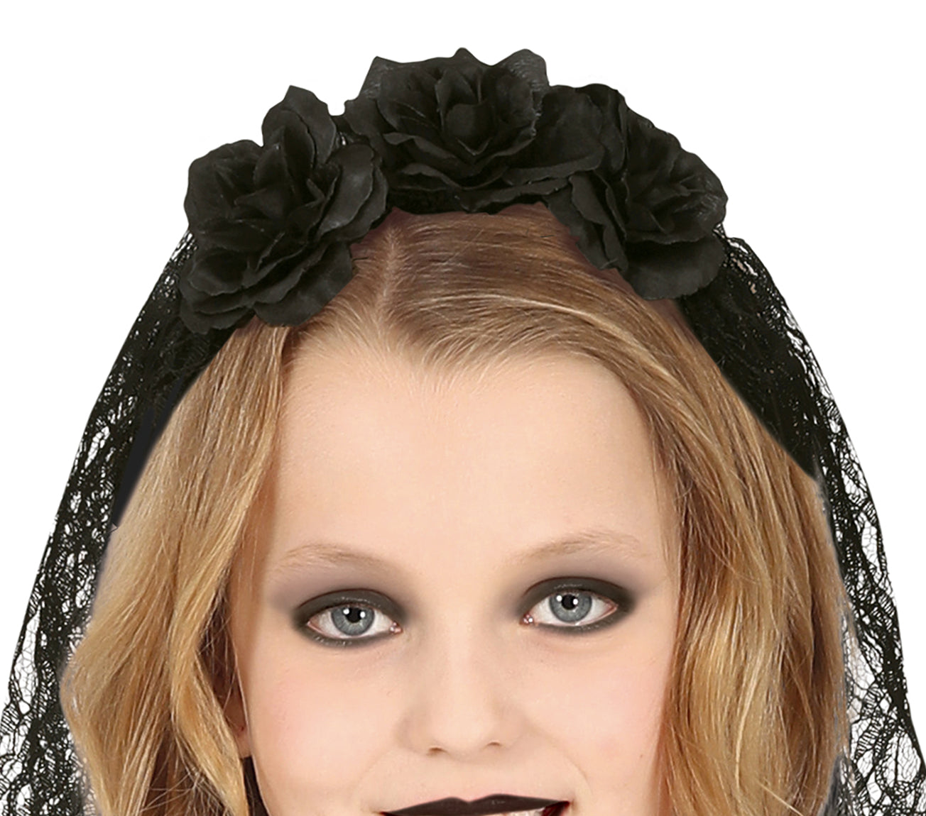 GP77645 – Halloween Skelett Tänzerin Kostüm – Größe: 128/134 – Farbe: Schwarz