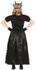 GP77648 – Halloween Skelett Königin Nacht Kostüm – Größe: 110/116 – Farbe: Schwarz